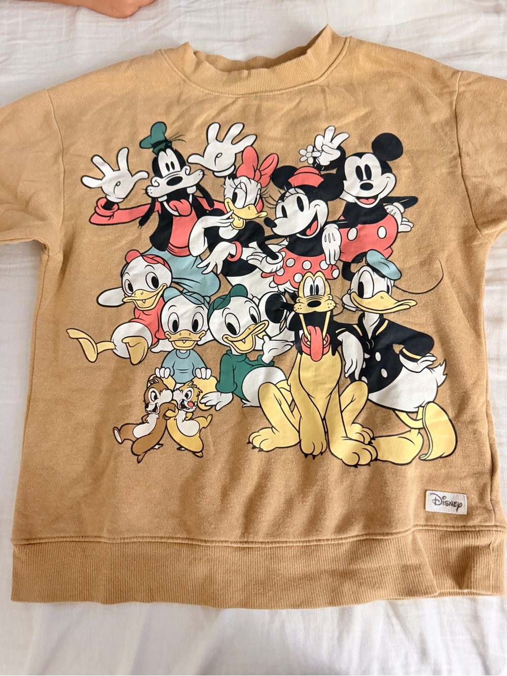 H&M KIDS Disney Kids' Tan Classic Characters Sweatshirt